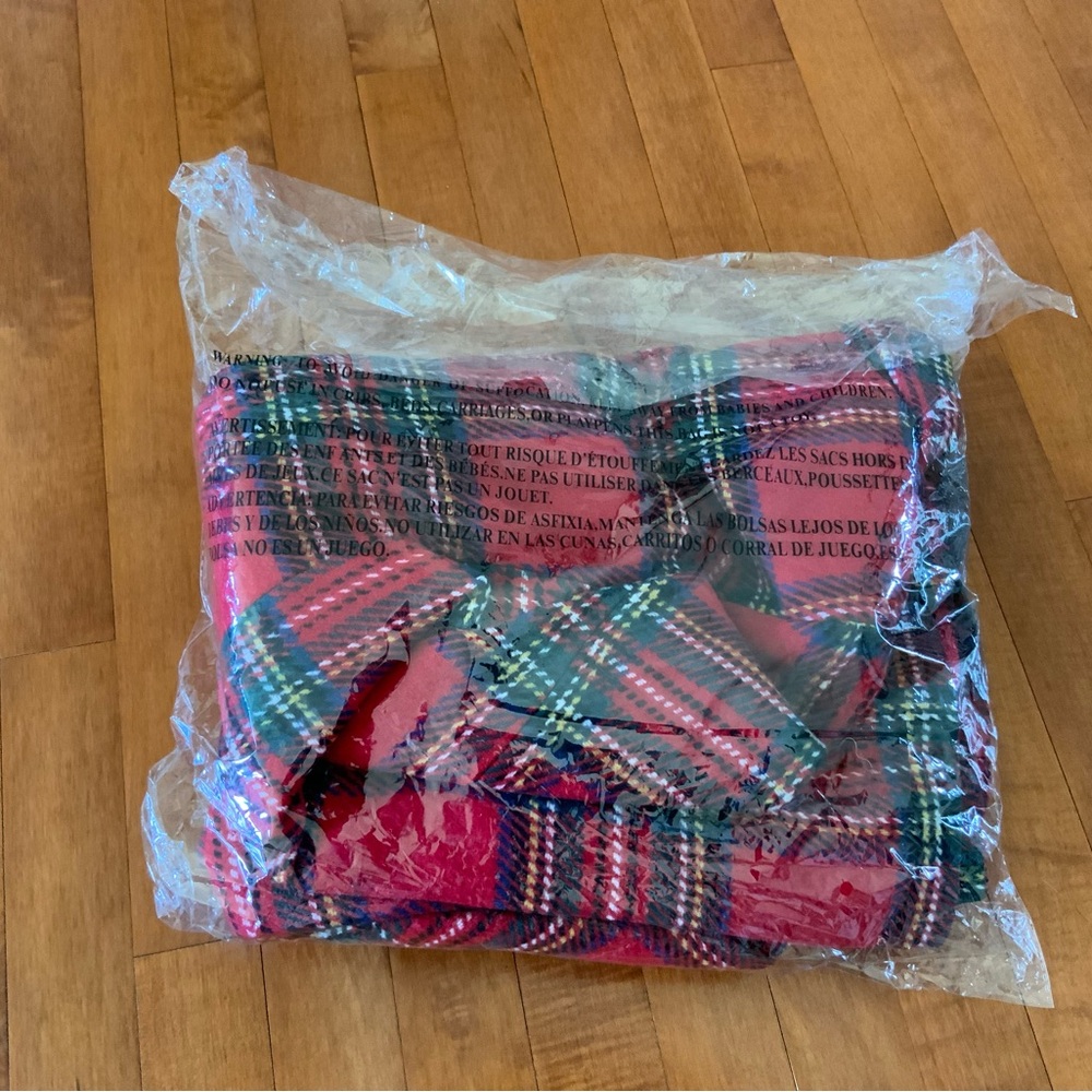 English Factory Red Plaid Blazer - Picture 9 of 10